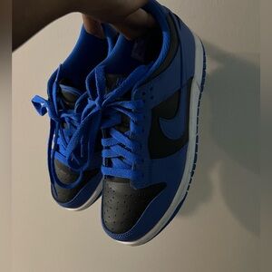 Black and Blue Nike dunk